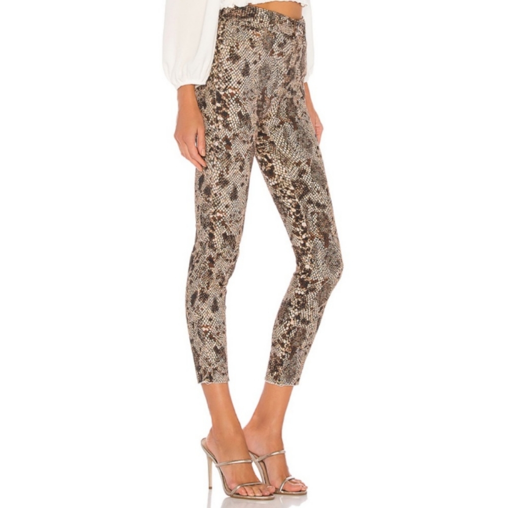 Last 3! FP Raw High Rise Jeggings Snakeskin Print - Picture 2 of 7